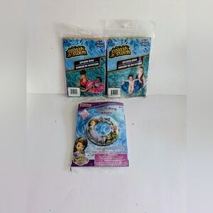 Swim Rings Bundle 3 Splash N Swim Kids Packaged Pool Floats NWT